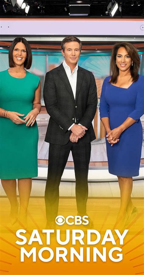 Cbs saturday morning cast - Apr 29, 2023 ... On this week's edition of CBS Mornings Deals, lifestyle host Ashley ... Full Episodes. S2024 E6 02/10/24. 2/10: CBS Saturday Morning. Show More ...